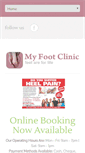 Mobile Screenshot of myfootclinic.com.au